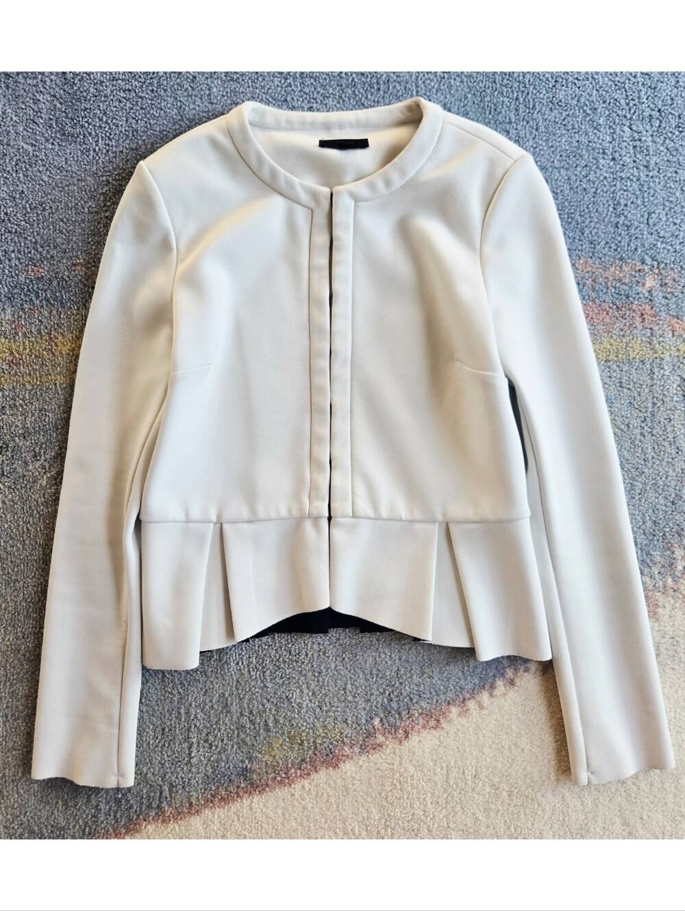 Topshop Peplum Blazer Top, 4, Small, Tailored, Office